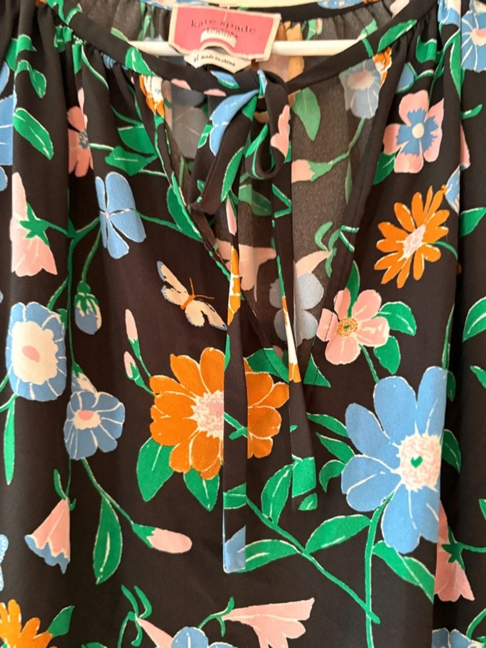 Kate Spade | Floral Garden Tulip Dress Size XL - Picture 4 of 14